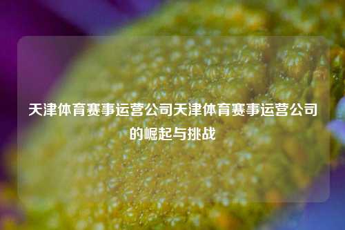 天津体育赛事运营公司天津体育赛事运营公司的崛起与挑战