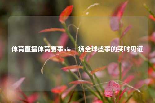 体育直播体育赛事nba一场全球盛事的实时见证