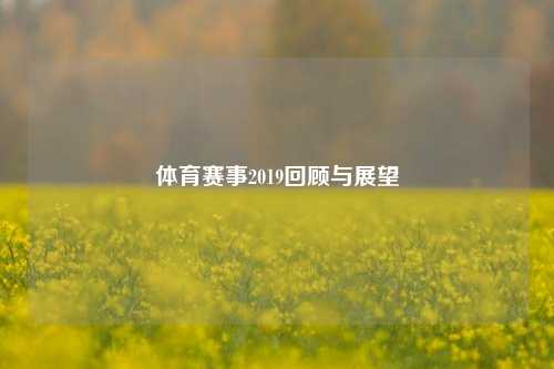 体育赛事2019回顾与展望
